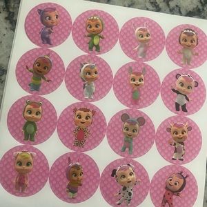 Cry Babies Stickers